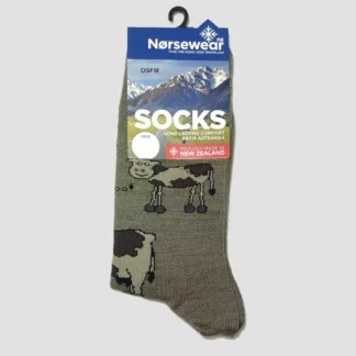 8491 6785 Cow Sock