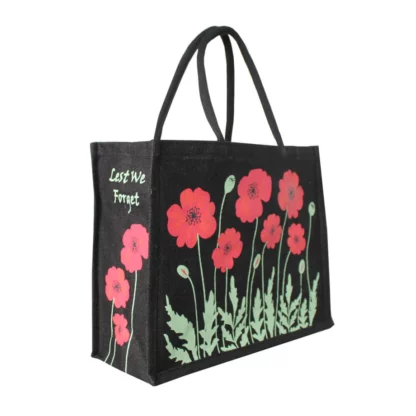 Lest We Forget Jute Bag