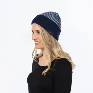 NX397 Double Layer Beanie Twilight front