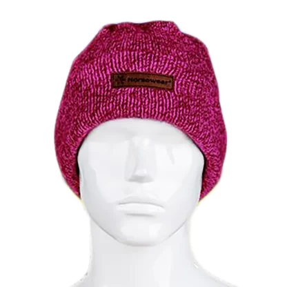 Possum Lined Beanie Pink