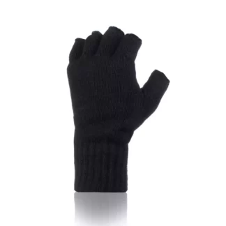 HH Mens Fingerless Gloves black