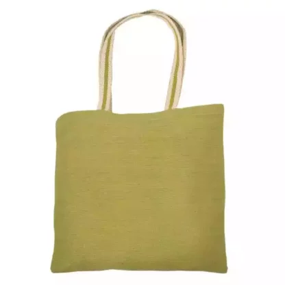 1168 Eco Jute Tote green