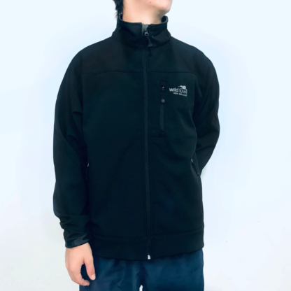 210SS mens black soft shell jacket 1