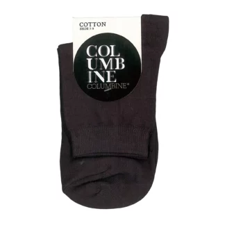 560 Cotton Crop Sock 3Pk Black