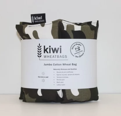 Camo Jumbo Wheat Bag