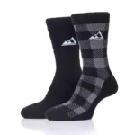 Thermal Boot Sock 2pack Black Charcoal