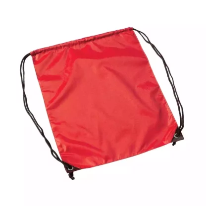 b229 Polyester Backsack Red