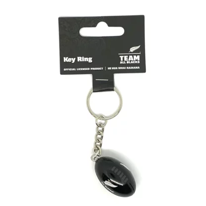 All Blacks Rugby Ball Key Ring