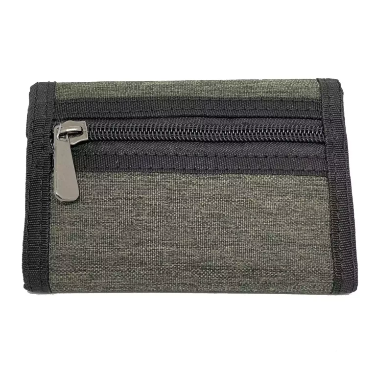 B502 Velcro Wallet Green Back