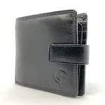 Mens Leather Wallet Black