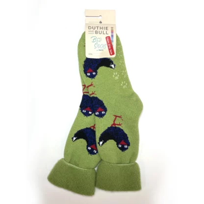 Pukeko Bed Sock Emerald