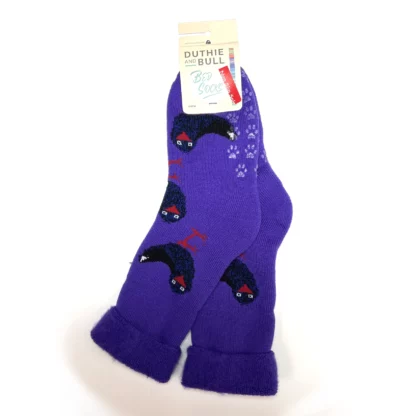 Pukeko Bed Sock Purple