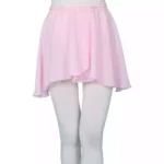 Pull on Wrap Skirt Pink