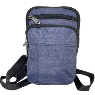 b857 Shoulder Belt Bag Blue front