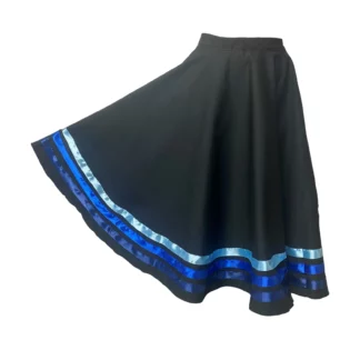 Character Skirt Wide Blue Royal Navy