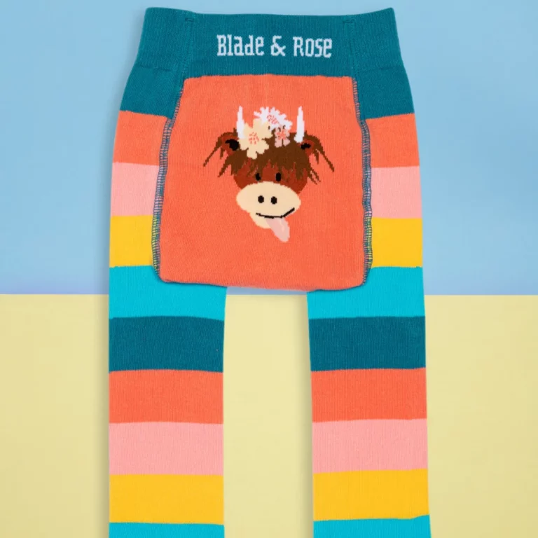 Bonnie Highland Cow Leggings 2