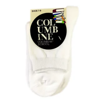 Cotton Crop Sock White