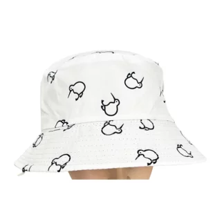 SM901 K9 Kiwi Bucket Hat White Black