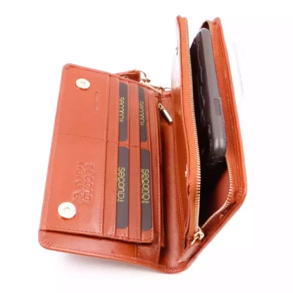 Womens Wallet Tan 1