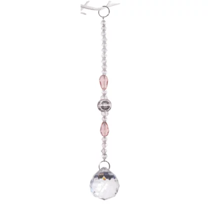 Ball Drop Suncatcher Pink