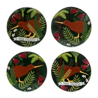 Coaster Set Kiwi Homeland